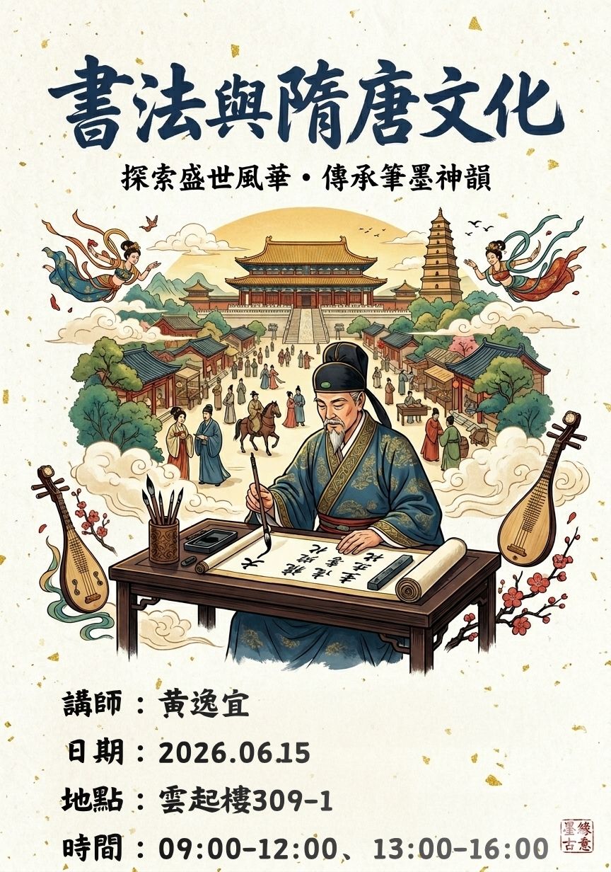書法與隋唐文化1150615